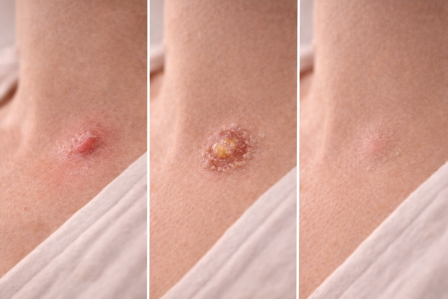 Simple and effective aftercare for skin treatment